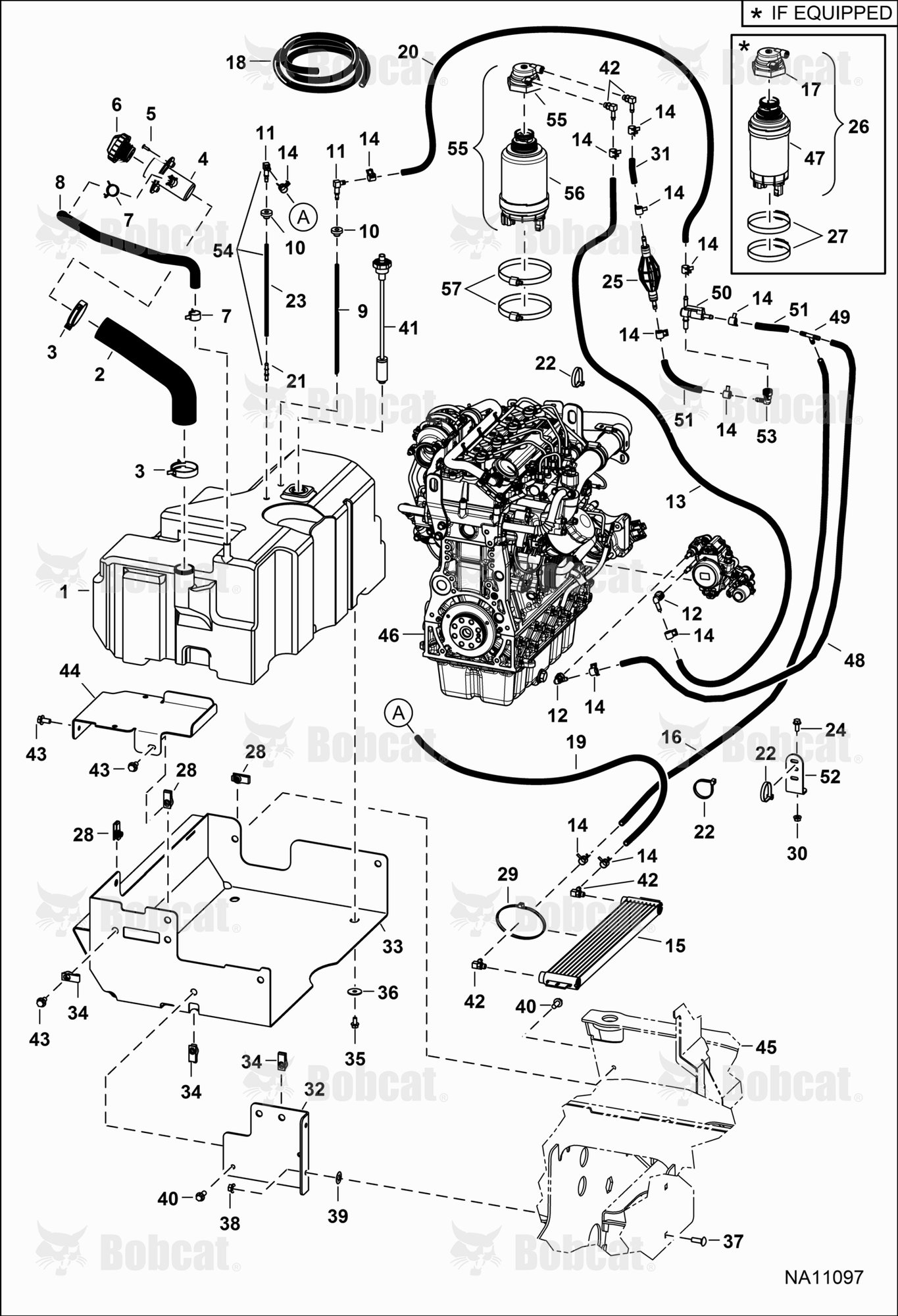 Engine & Attaching Parts (Fuel System)  AHG812854 & Above