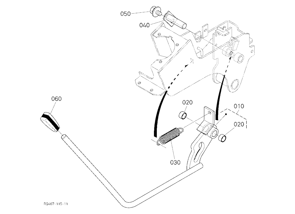 Control Lever (Safety Lock Lever)