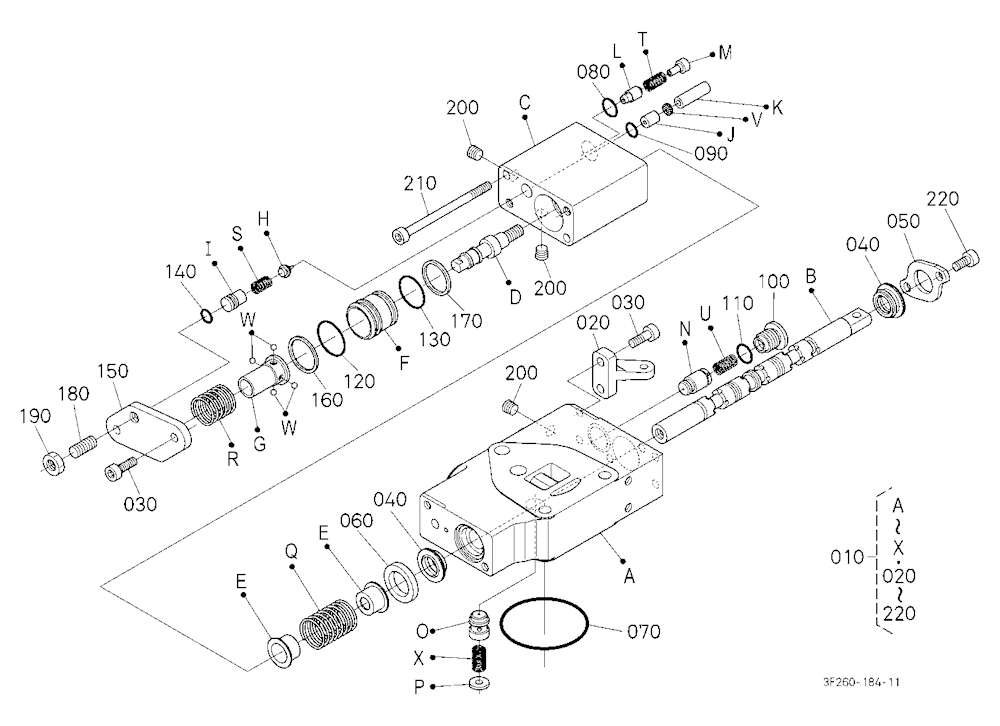 Auxiliary Control Valve (Scd) [Component Parts] [N