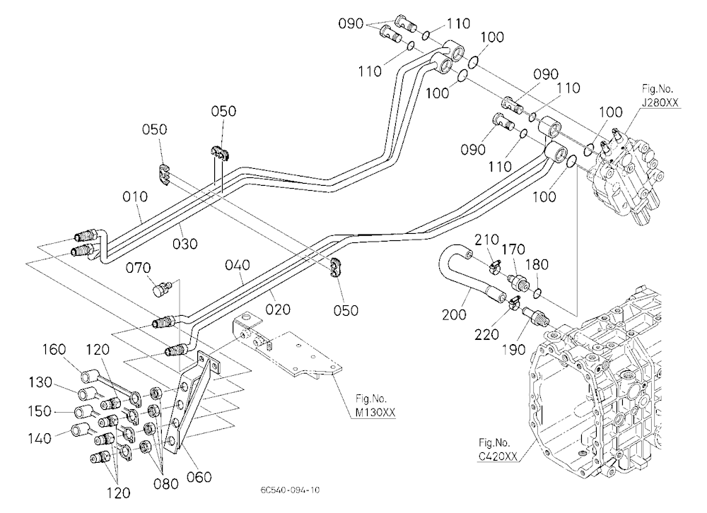 Hydraulic Loader Pipe