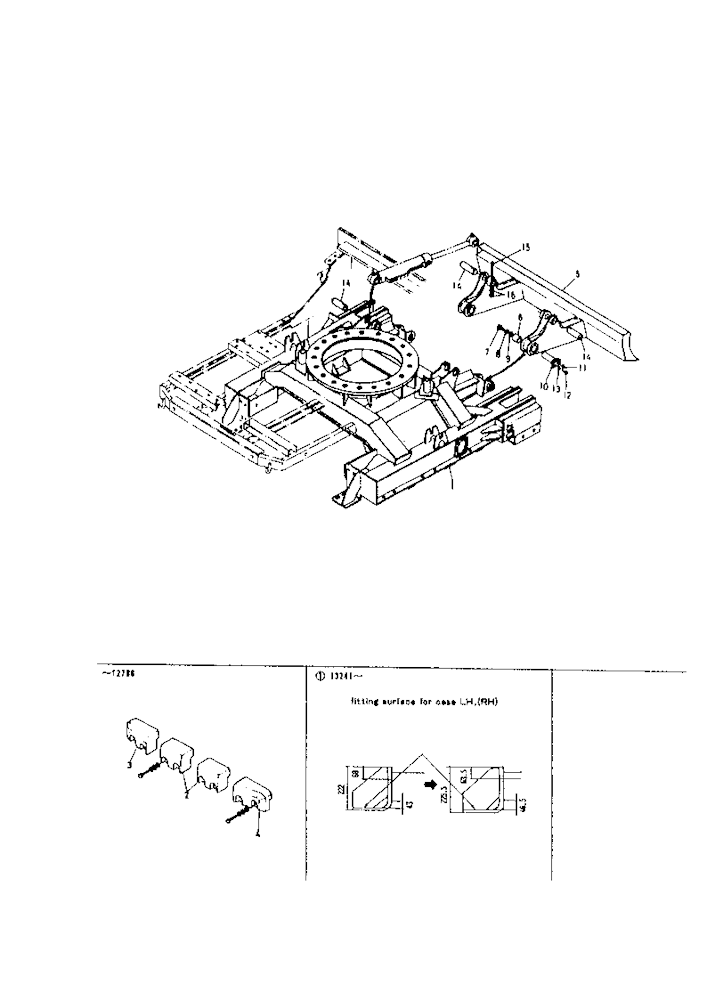 Track Frame Dozer (1) [A C D]