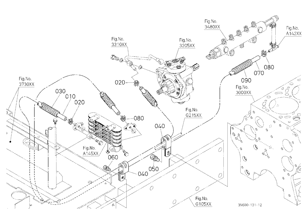 Fuel Pipe 3 (Fuel Cooler)