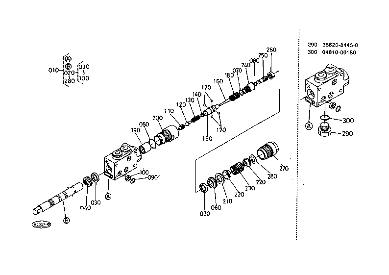 Aux.Control Valve 3 [Component Parts]