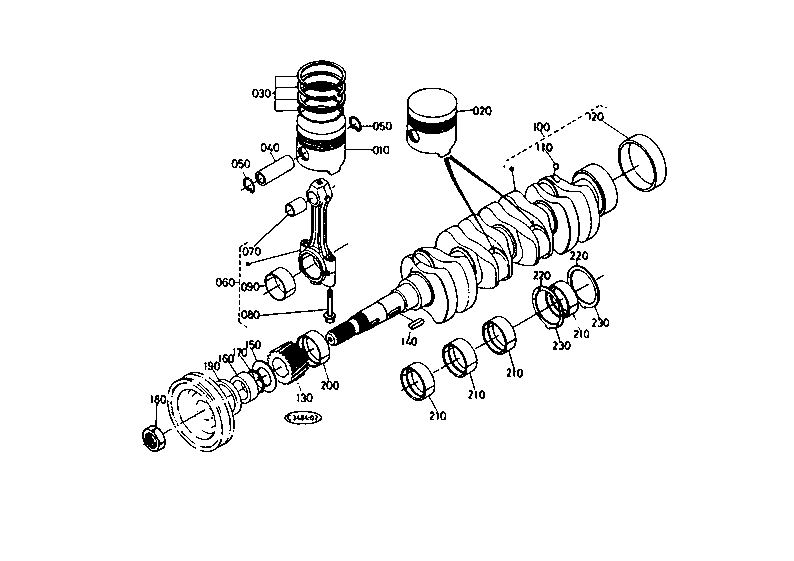 Piston Crankshaft