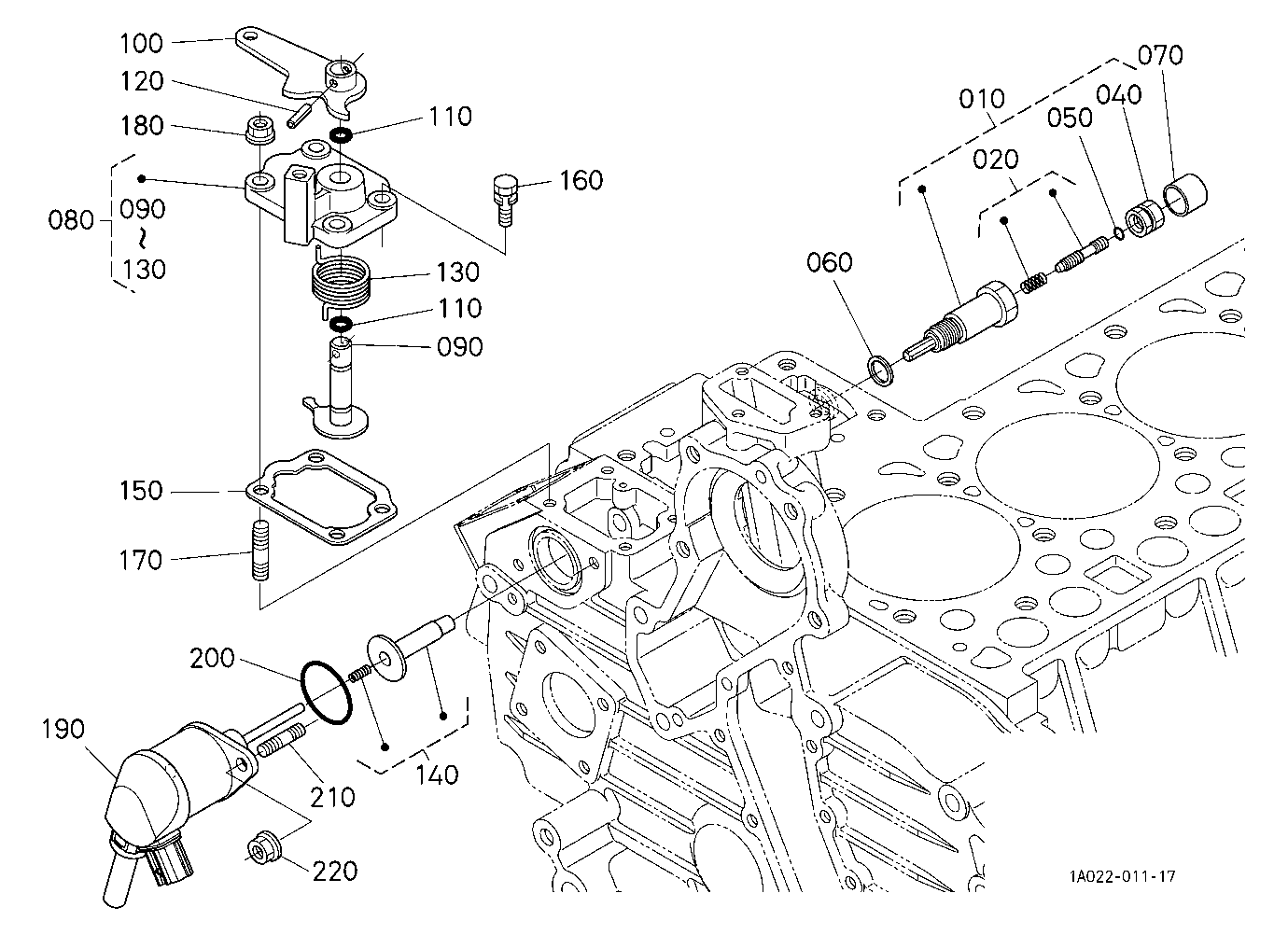 Engine Stop Lever