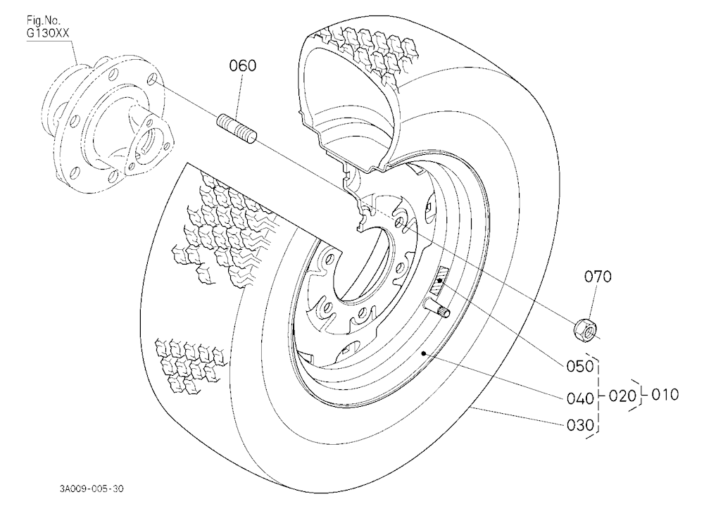 Front Wheel (29*12.50-15)