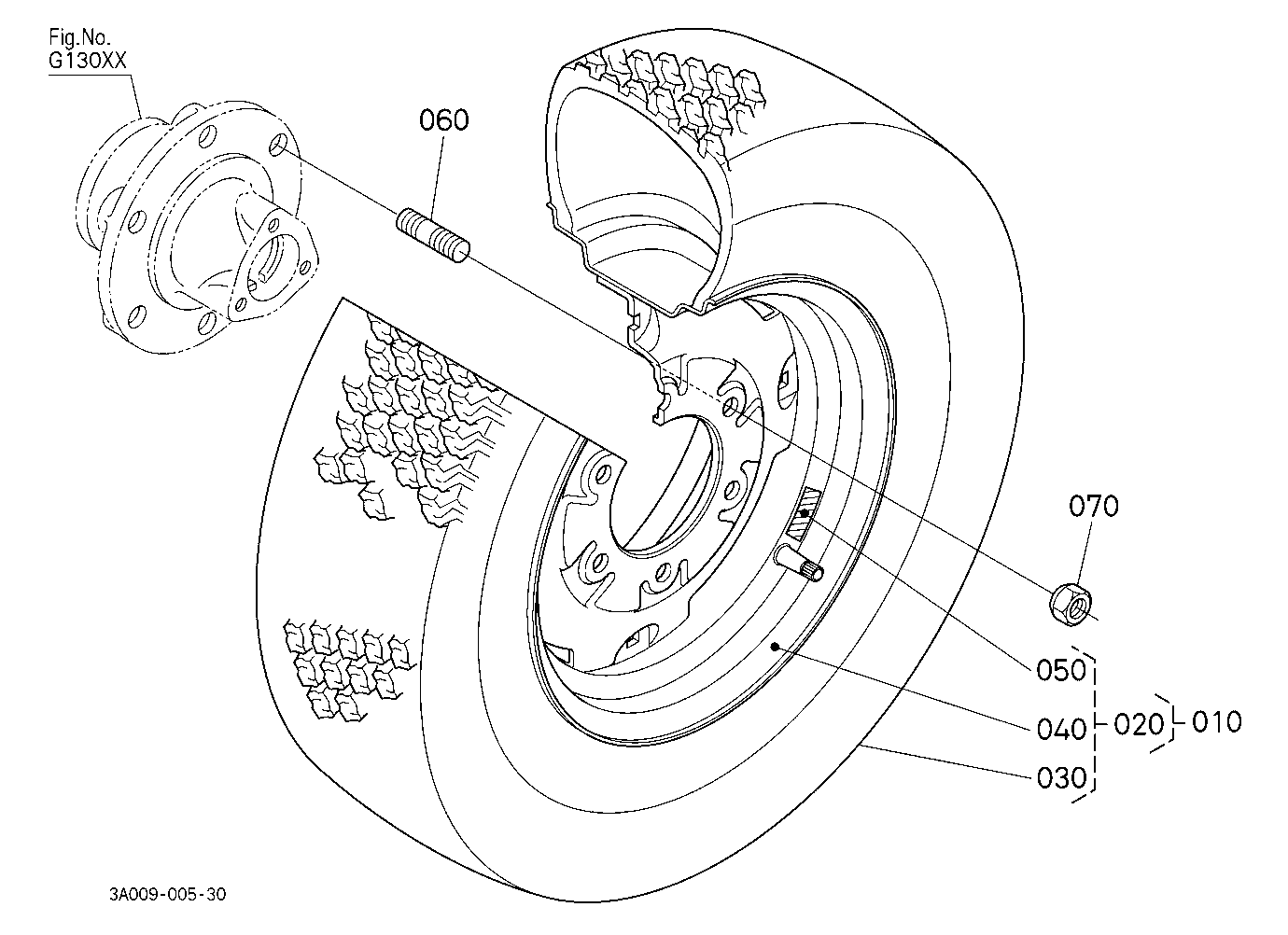 Front Wheel (29*12.50-15)