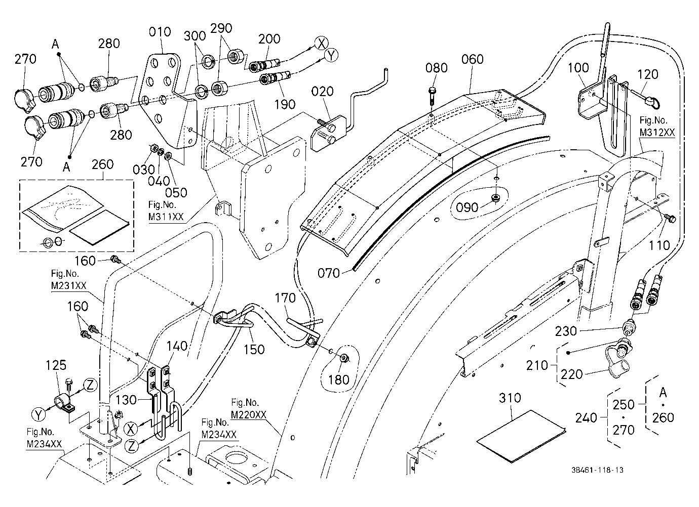 Front Coupler Kit (1St) (W/G No.M8235) [Option]