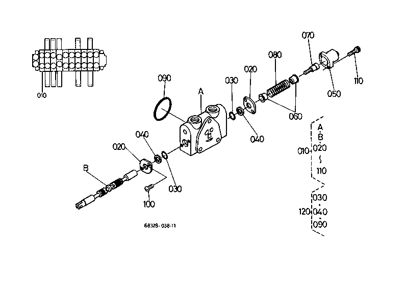 Spool Section (Travel Rh)