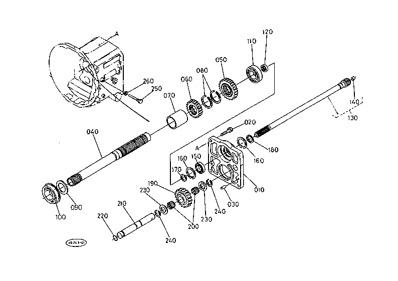 1St Shaft (Manual Shuttle)