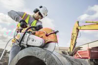 Thumbnail of STIHL TS 500i Cutquik, 14" Action