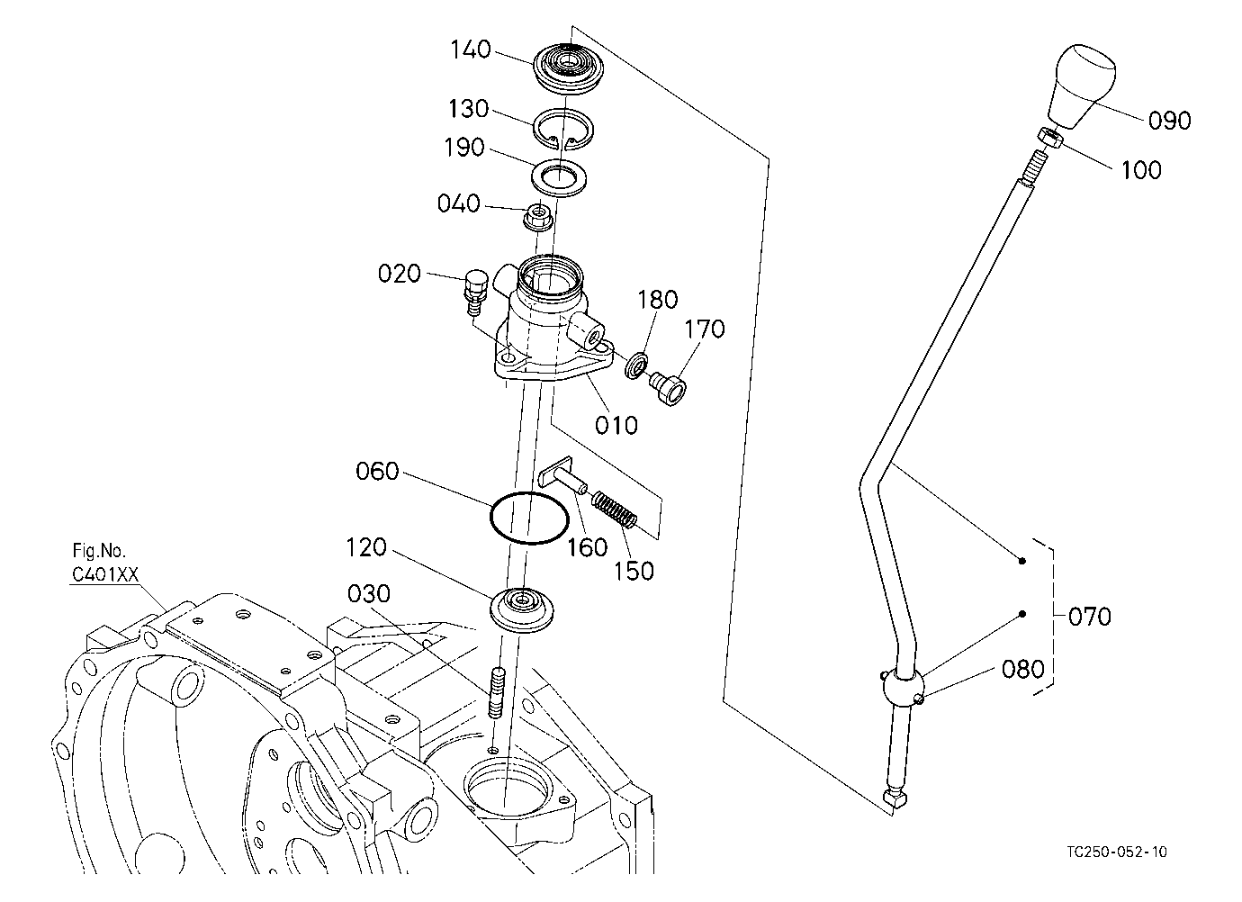 Main Gear Shift Lever