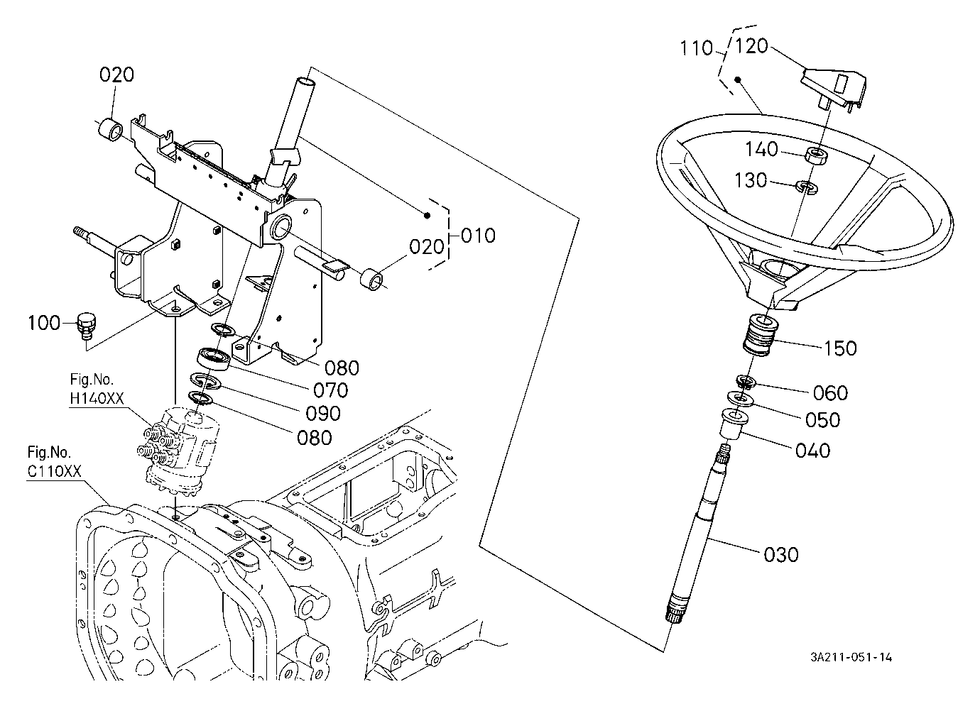 Steering Handle [Rops Type] [New Type]