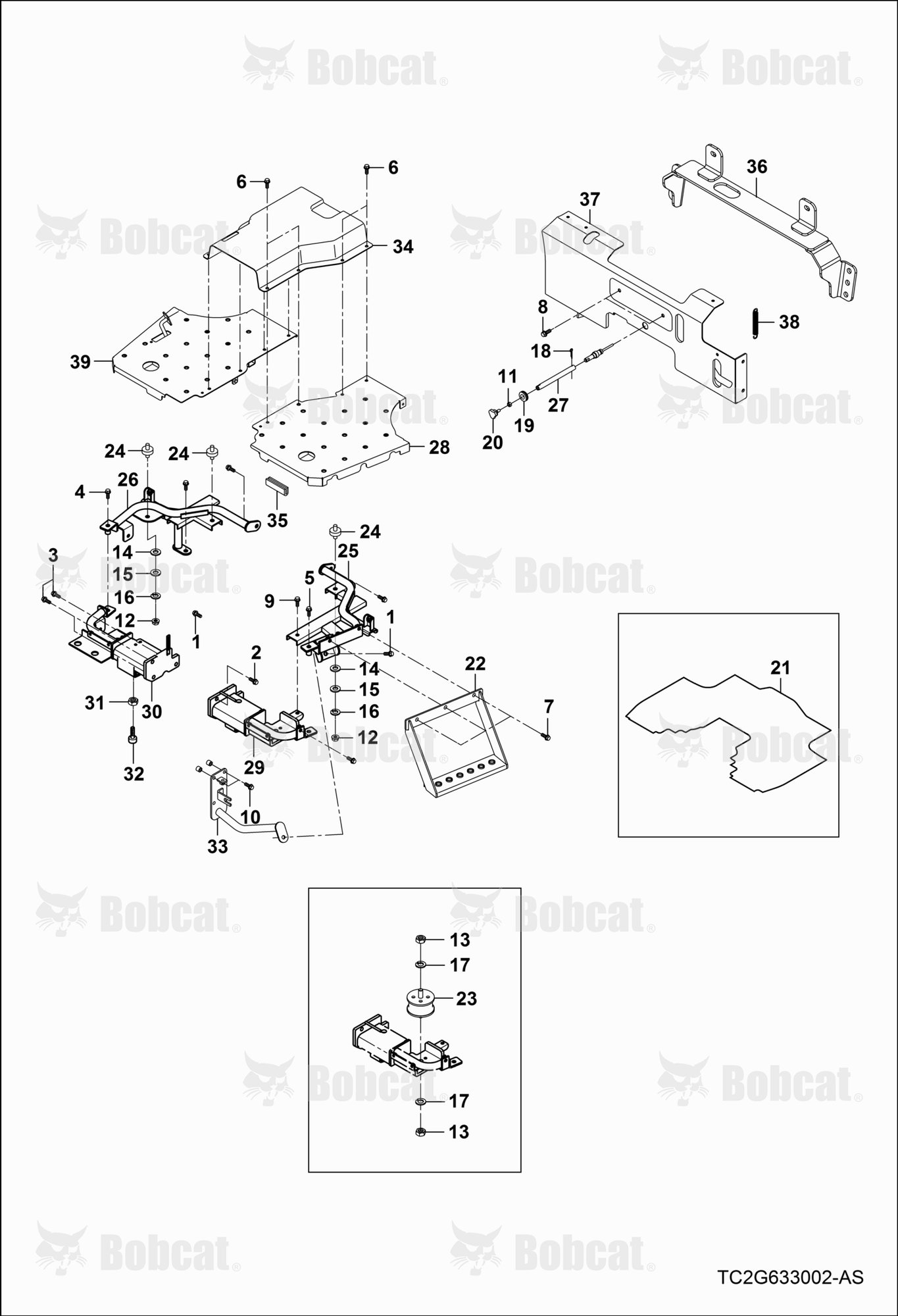 Step Seat Frame Group