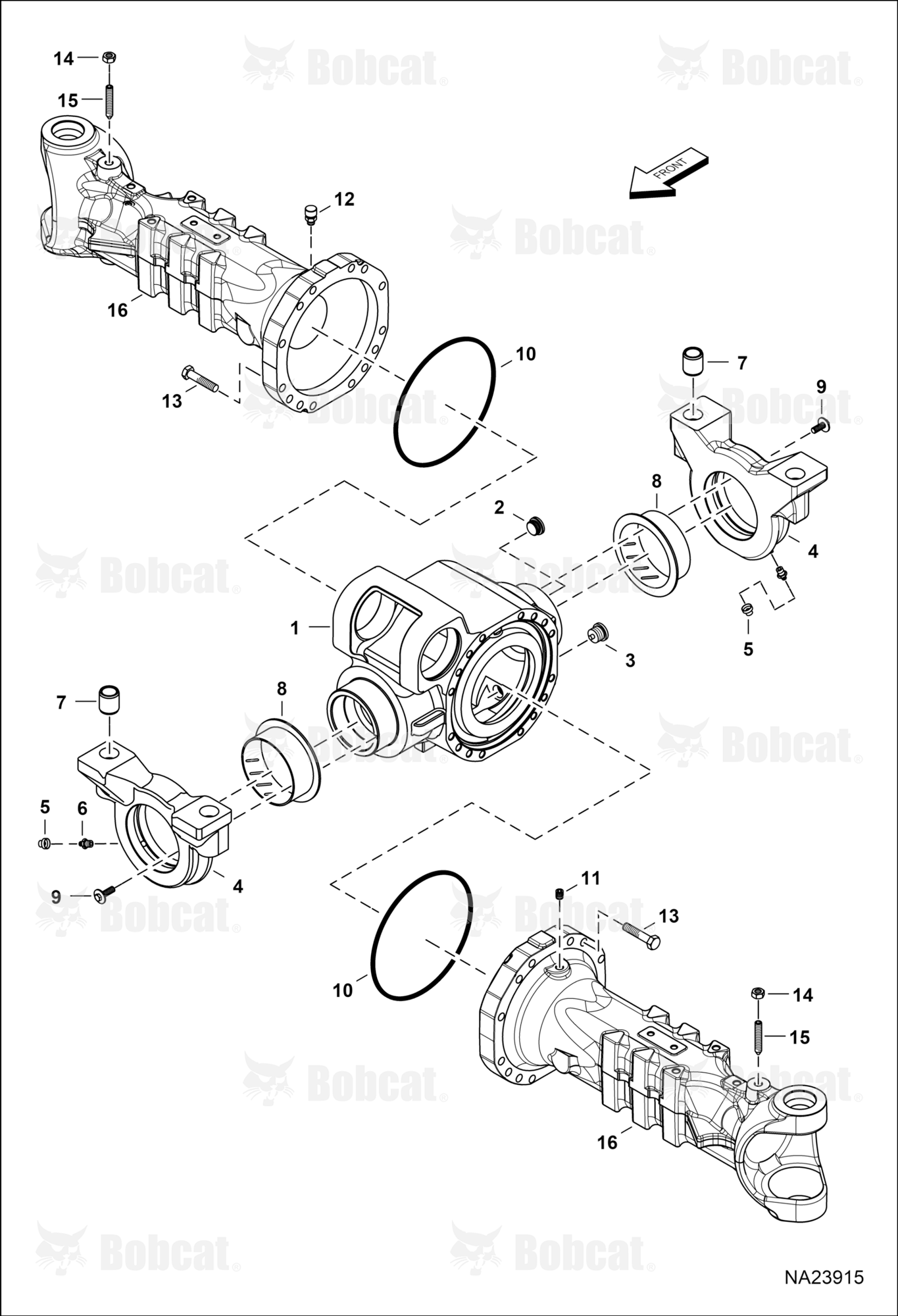 Rear Axle (Housing)