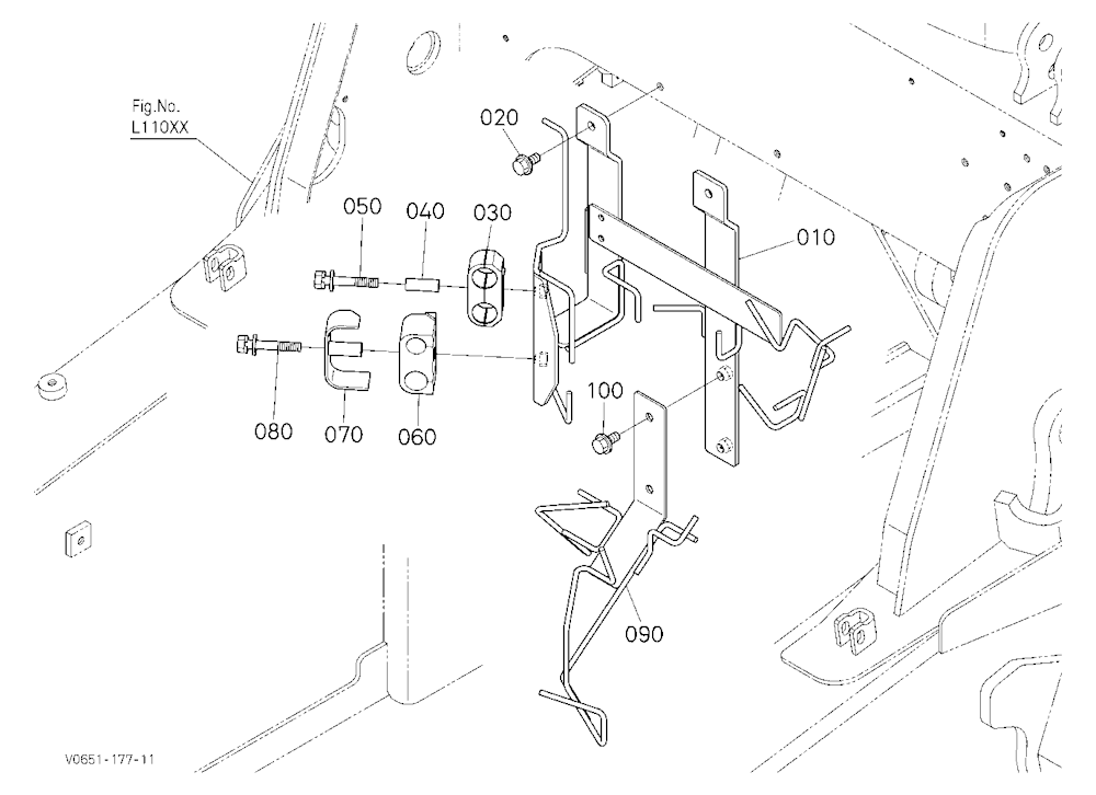 Hose Guide Bracket