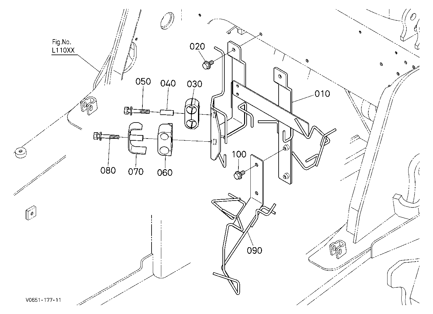 Hose Guide Bracket