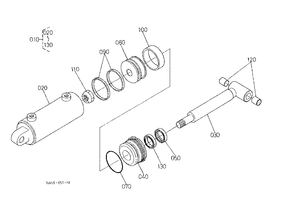 Lift Cylinder [Component Parts]