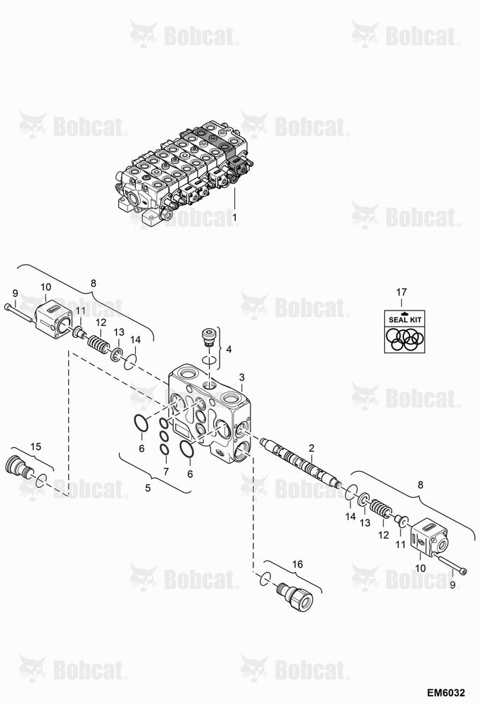 Valve Section (Slew)