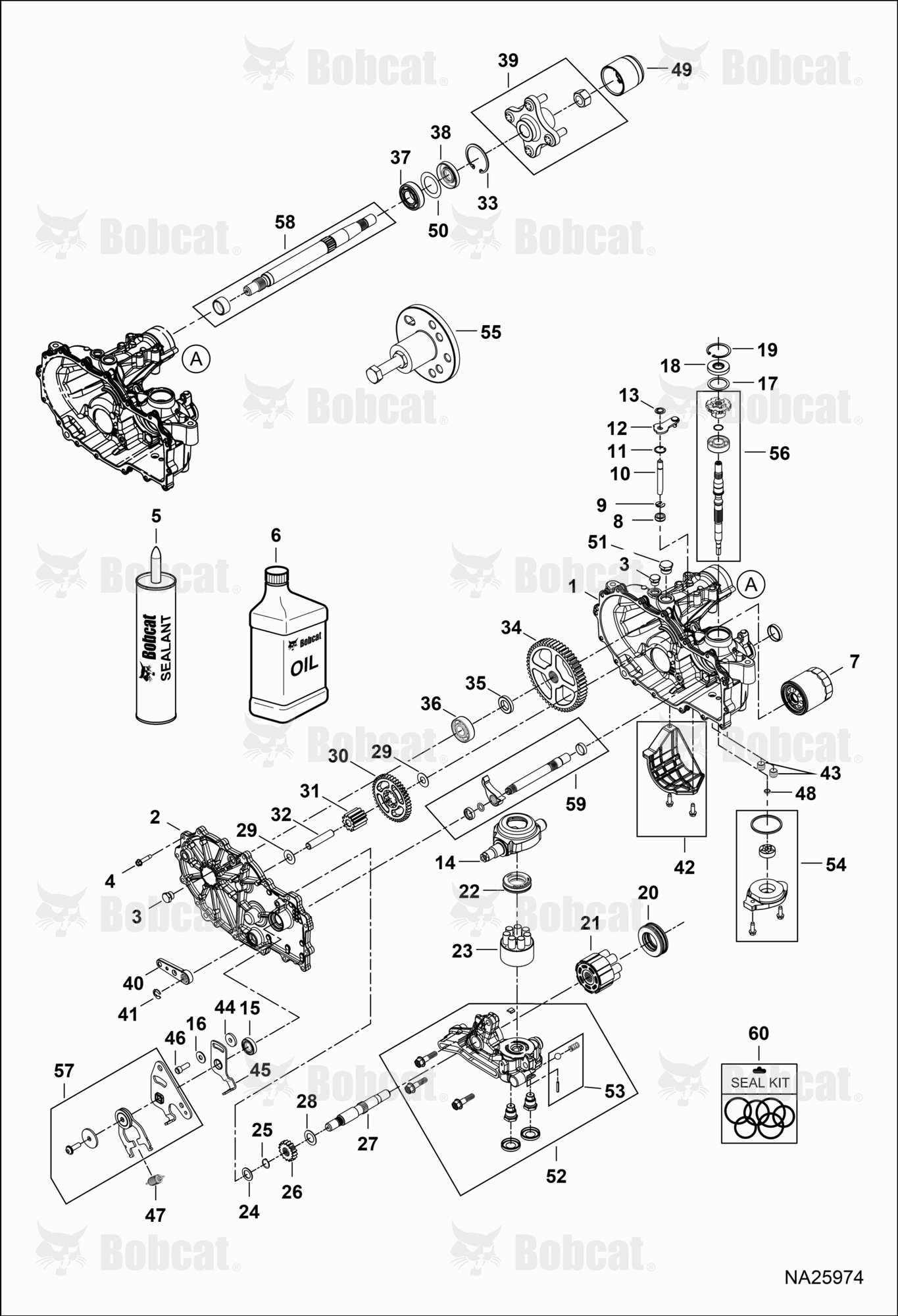 Transaxle Left