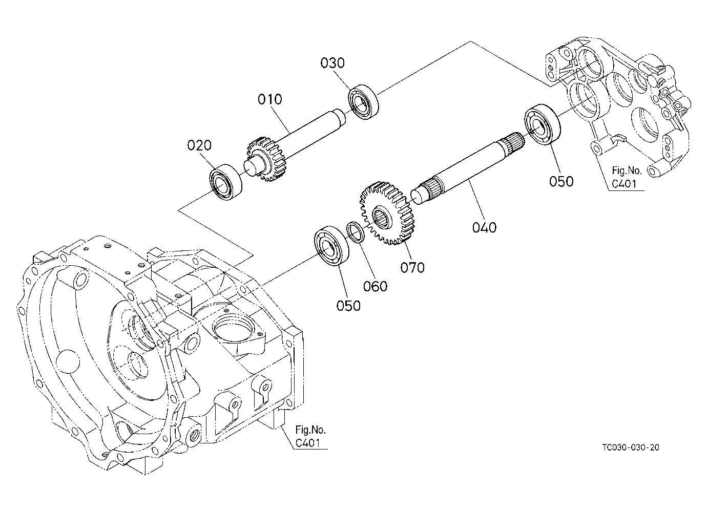 Pto Countershaft