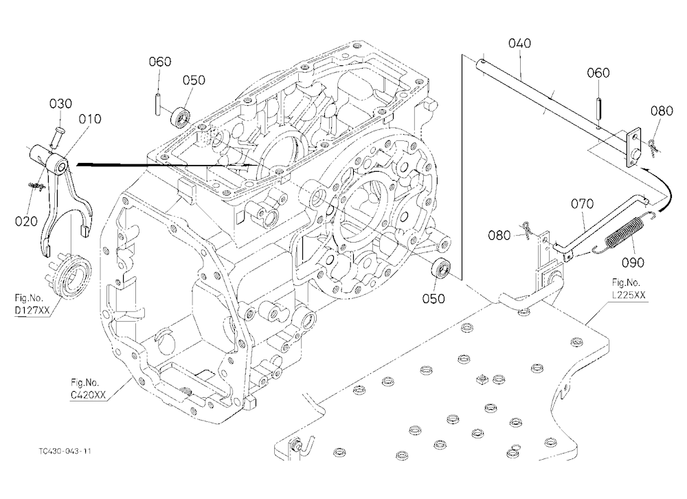 Differential Lock Shift Fork