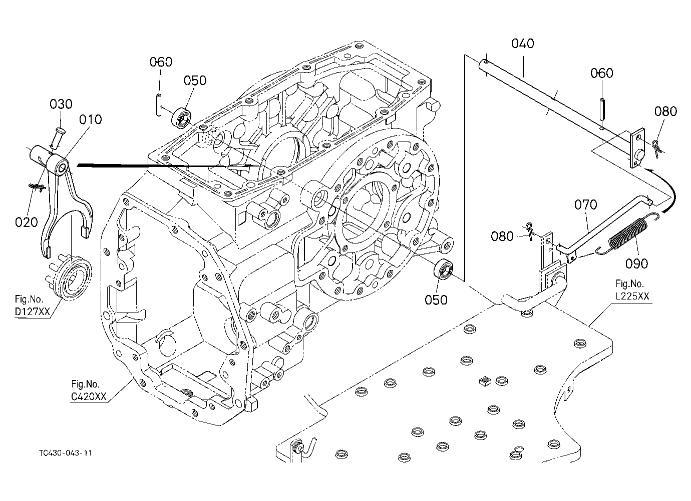 Differential Lock Shift Fork