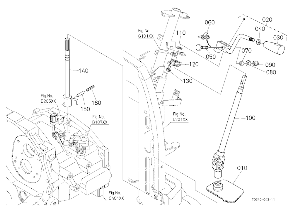 Shuttle Shift Lever