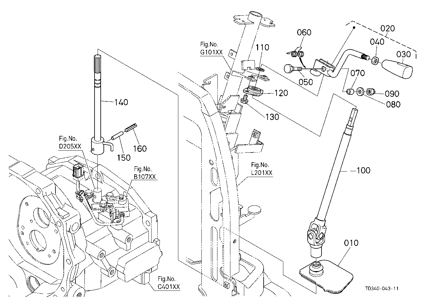 Shuttle Shift Lever
