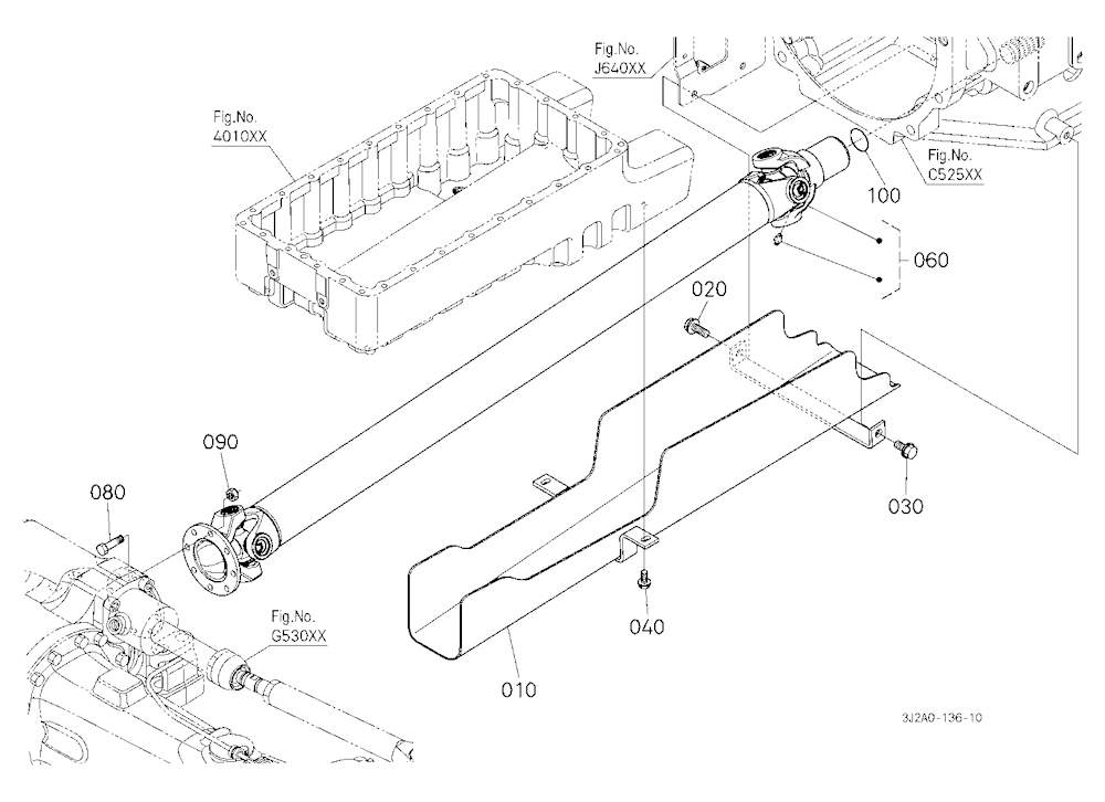 Propeller Shaft And Cover [With Front Suspension]