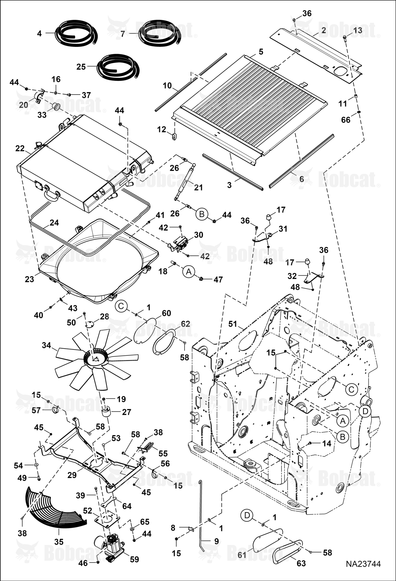 Cooling System  B5FA11128 & Above