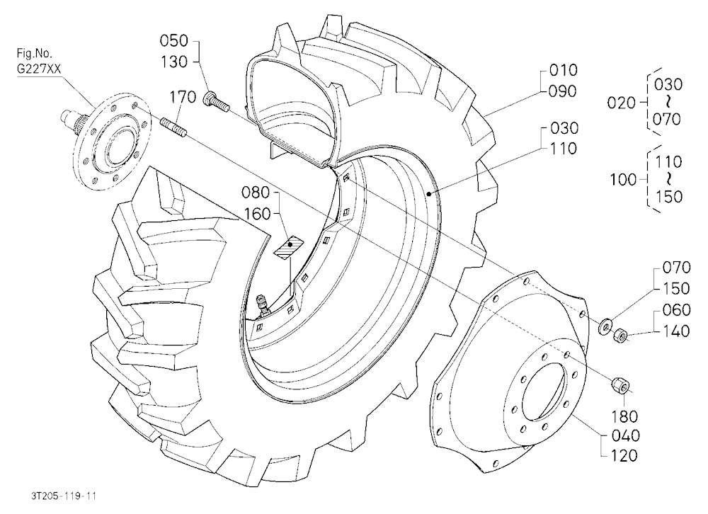 Front Wheel (13.6R24R1) [A]