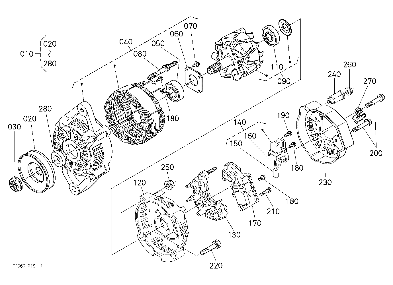 Alternator [Component Parts] [Ca] [New]