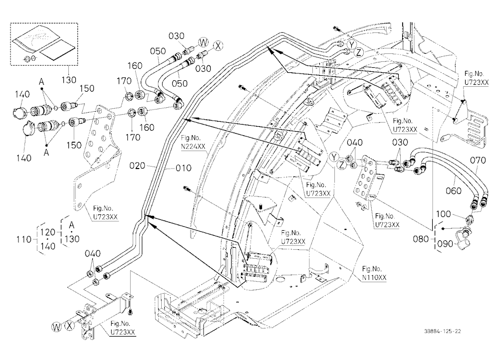 Front Coupler Kit (5Th) (W/G No.M8155) [Option]