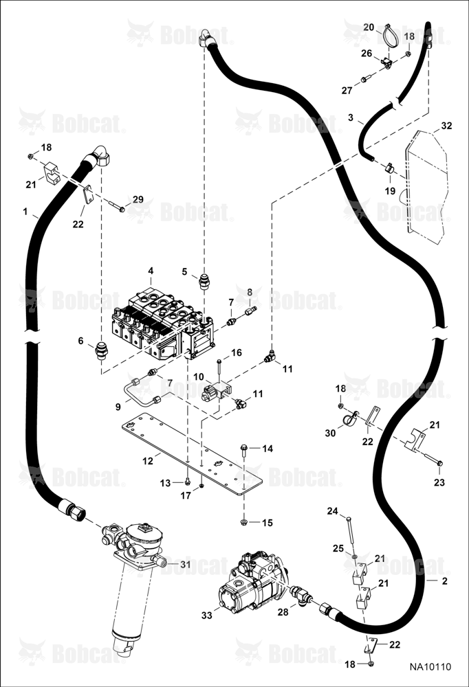 Hydraulic Circuitry (Control Valve)