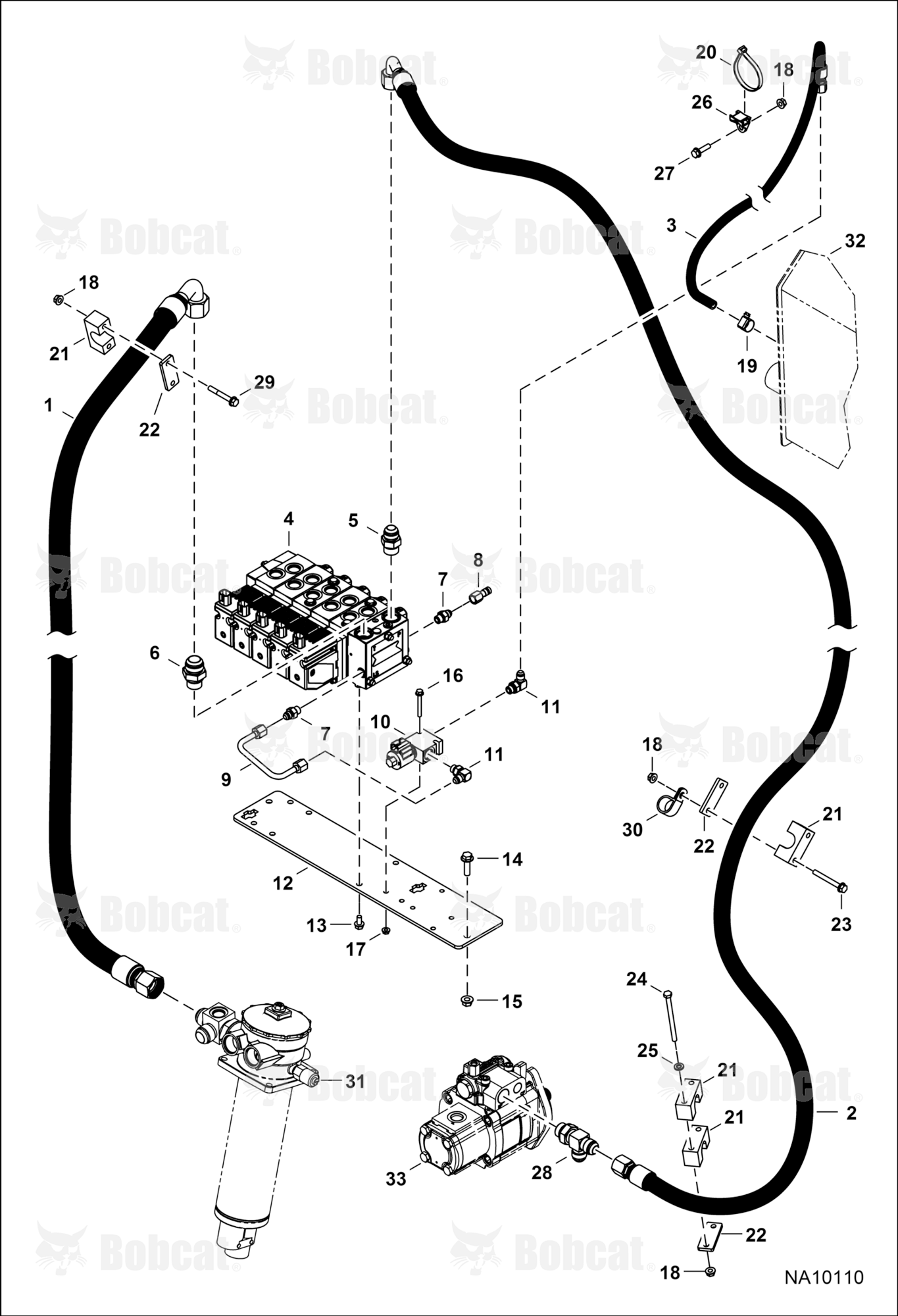 Hydraulic Circuitry (Control Valve)