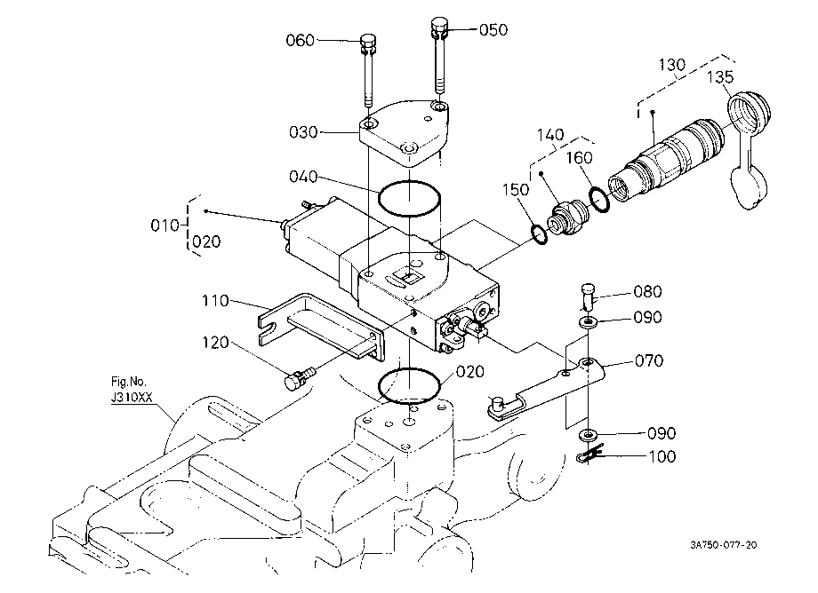 Auxiliary Control Valve (Scd) [Cab Type]