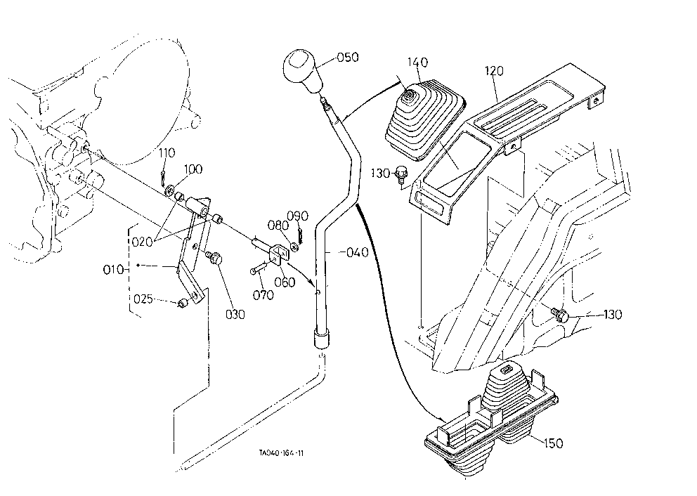 Main Gear Shift Lever [Manual T/M Type]