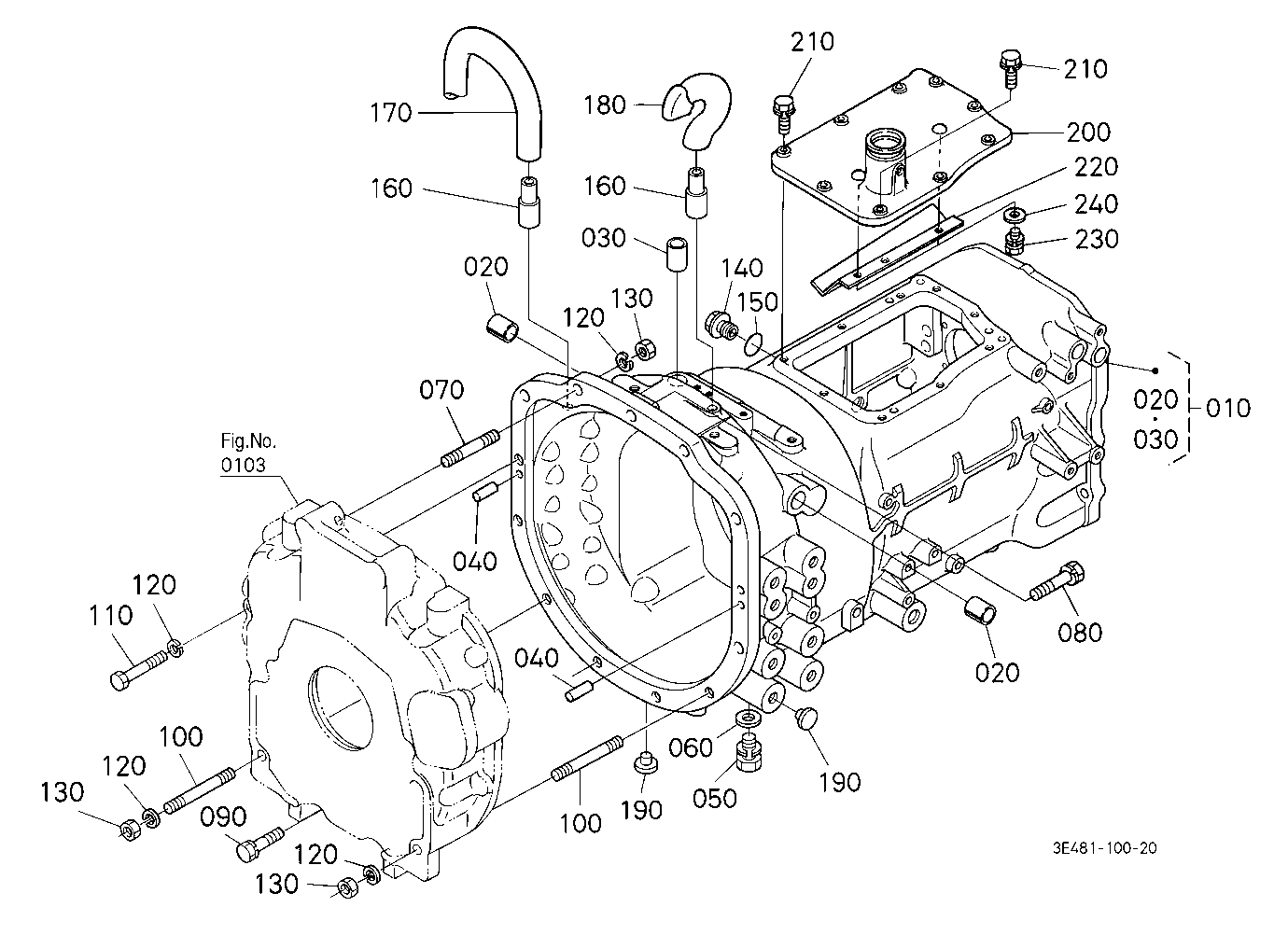 Clutch Housing [Rops Type] [New Type]