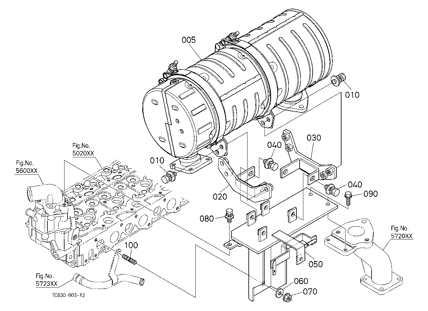 Diesel Particulate Filter Muffler