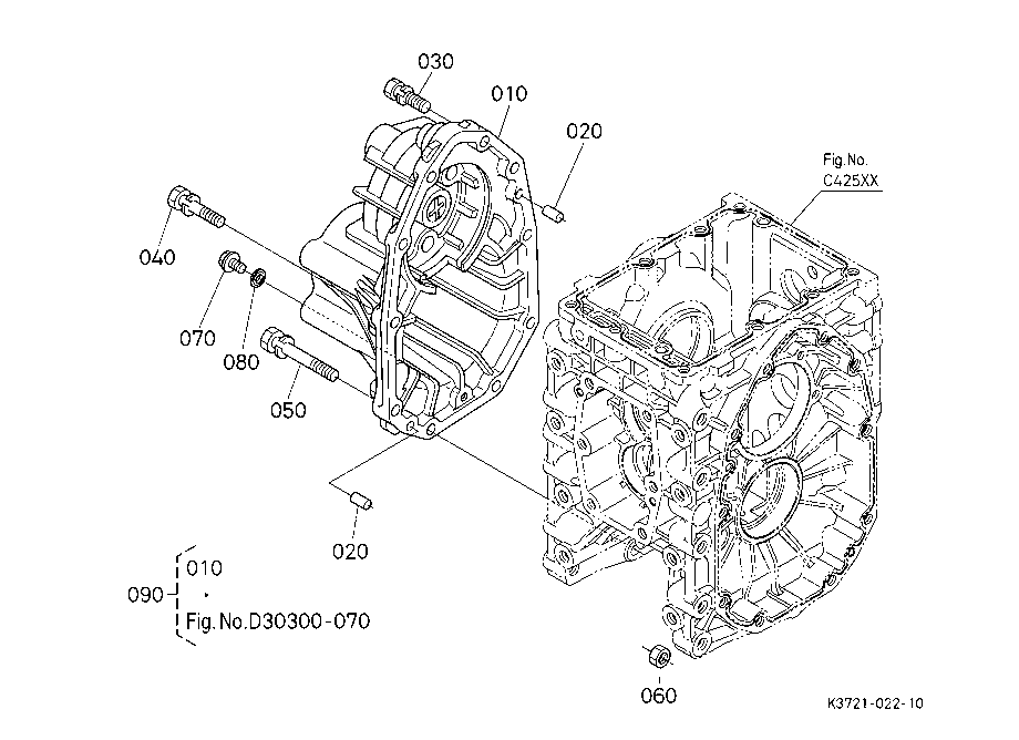 Front Axle Case Rh