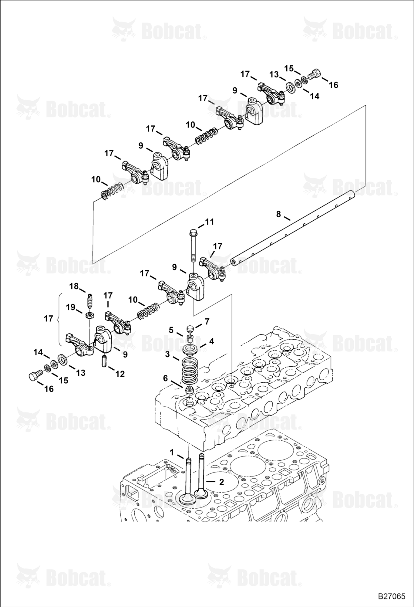 Valve and Rocker Arm