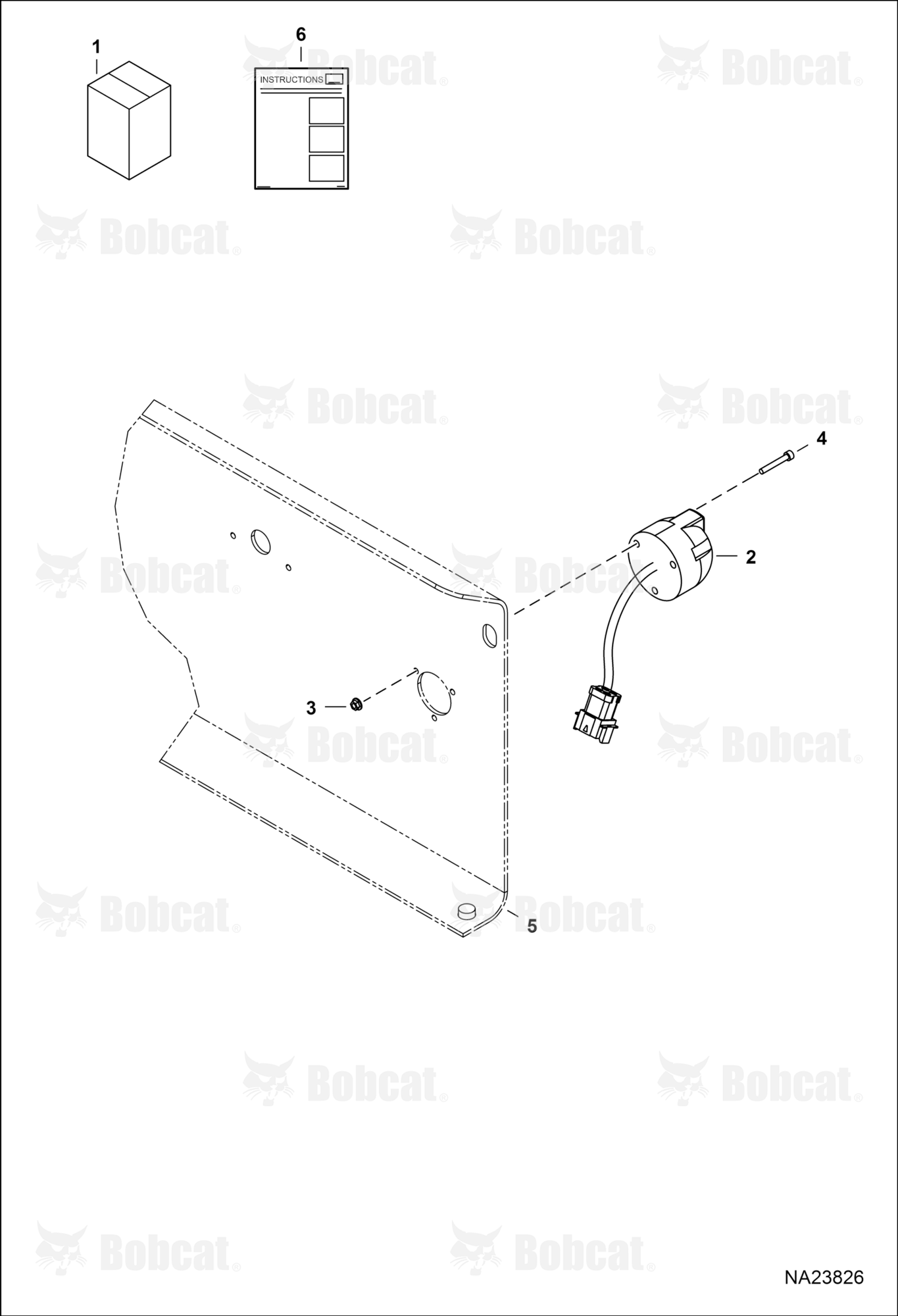 Rear Electrical Plug Kit