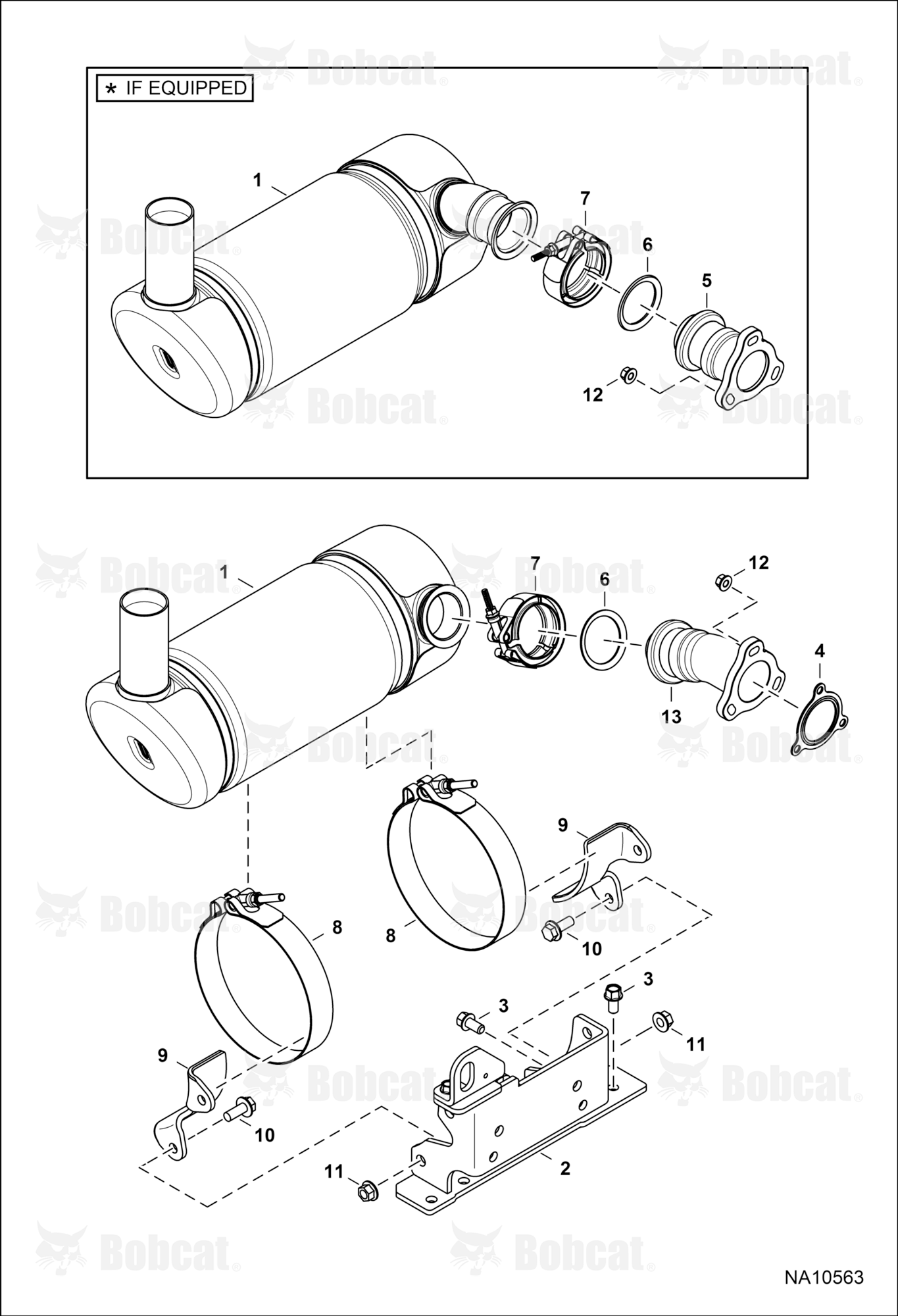 Engine & Attaching Parts (Muffler)
