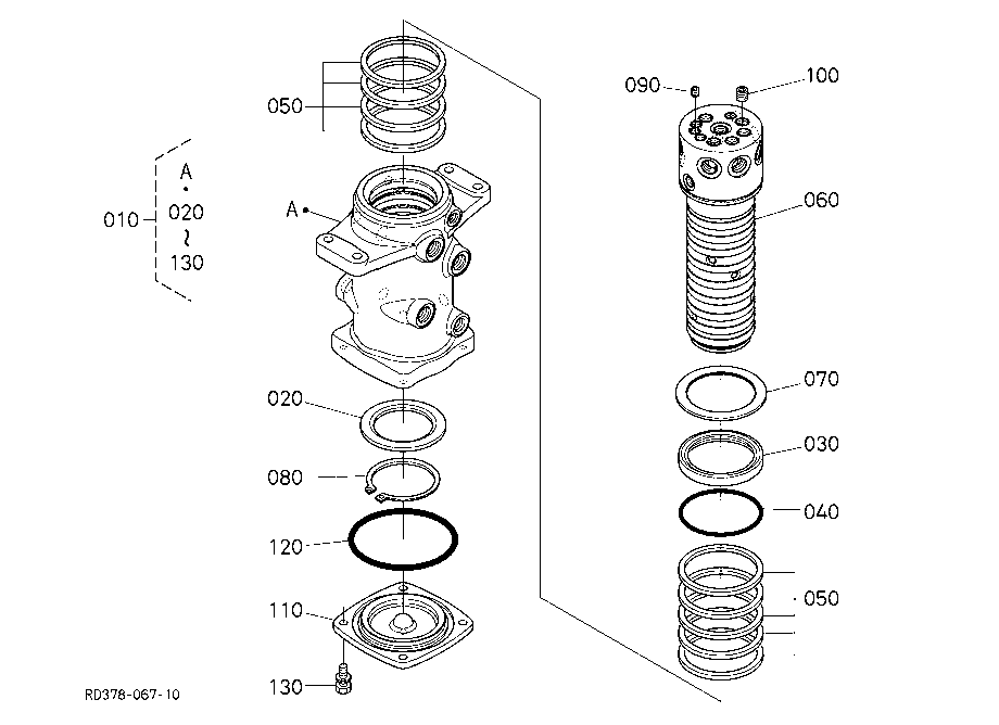 Rotary Joint (Component Parts)