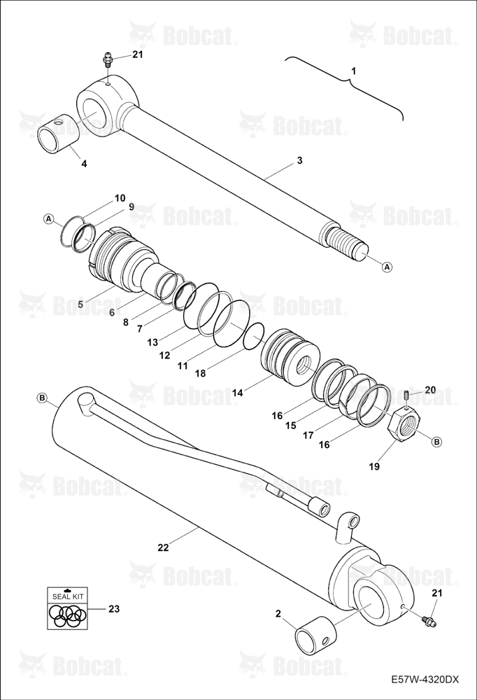Boom Swing Cylinder