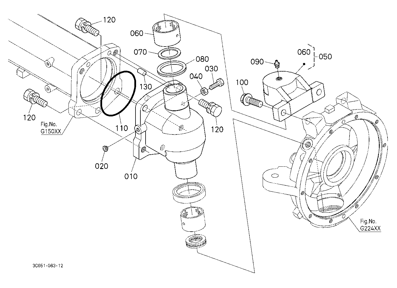 Bevel Gear Case Lh