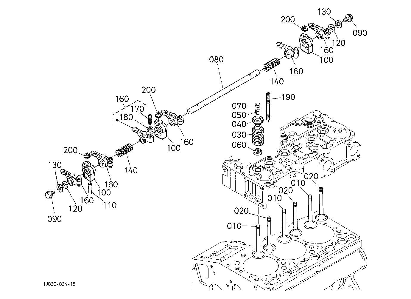 Valve And Rocker Arm