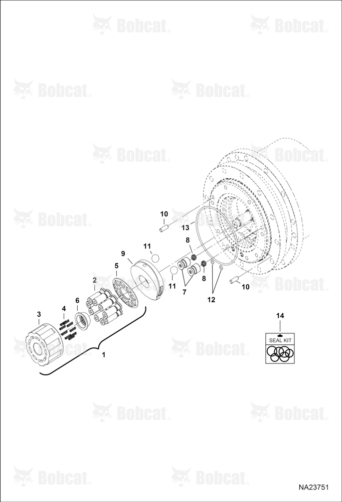 Travel Motor (Motor)