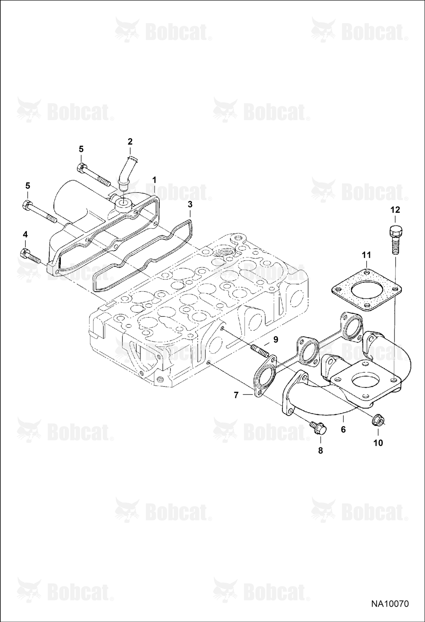 Manifolds (Engine S/N EJ0001 - 4JB9999)